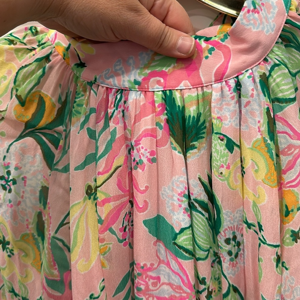 Lilly Pulitzer Ellielynn Long Sleeved Dress. Size 12. NWT. - Picture 7 of 8